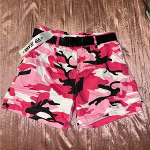 Pink Camo Shorts